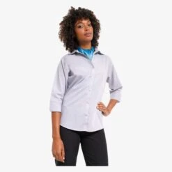 Premier® PR305 - Chemisier Popeline Manches 3/4