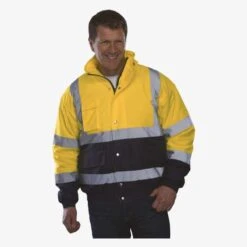 YOKO HVP218 - Hi-Vis 2-Tone Bomber Jacket