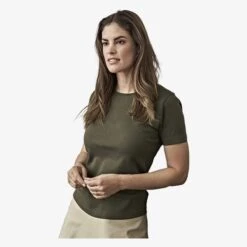 580 - Ladies Interlock T-Shirt