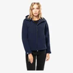 KARIBAN K414 - Veste Softshell à Capuche Femme