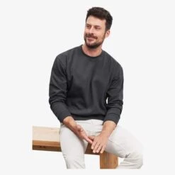 James & Nicholson JN040 - Round Sweat Heavy