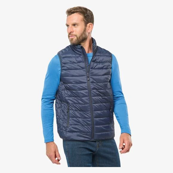 KARIBAN K6113 - Doudoune Légère Sans Manches Homme 1 KARIBAN K6113 - Doudoune Légère Sans Manches Homme