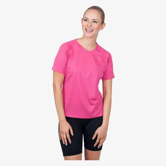 CSL01 - Ladies Rainbow Tech Tee 1 CSL01 - Ladies Rainbow Tech Tee