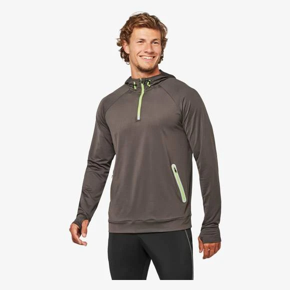 PROACT PA360 - Sweatshirt Capuche 1/4 Zip Sport 1 PROACT PA360 - Sweatshirt Capuche 1/4 Zip Sport