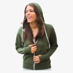 INDEPENDENT PRM90HTZ - Unisex Midweight French Terry Zip Hood