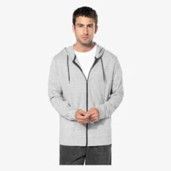 KARIBAN K438 - Veste Coton Légère à Capuche