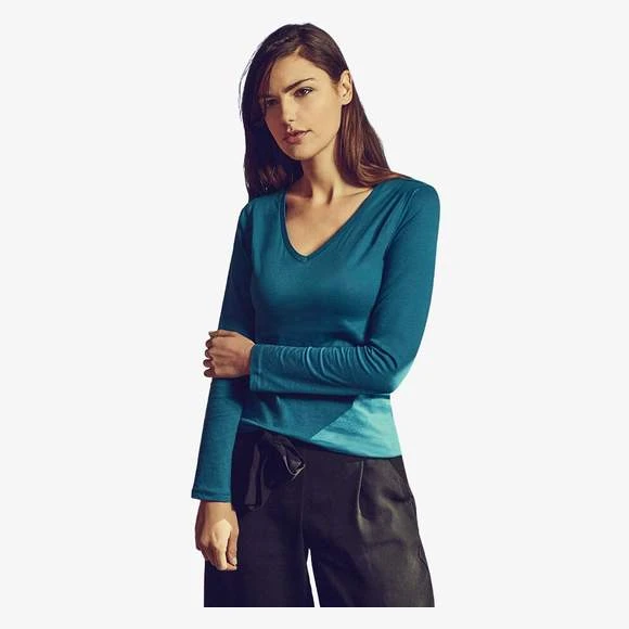 1560 - Women´s V-Neck T-Shirt Longsleeve 1 1560 - Women´s V-Neck T-Shirt Longsleeve