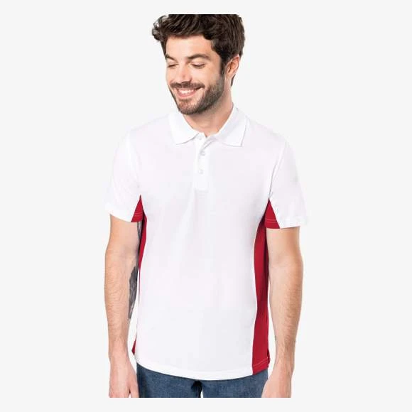 K232 - Polo Bicolore FLAG Kariban 1 K232 - Polo Bicolore FLAG Kariban