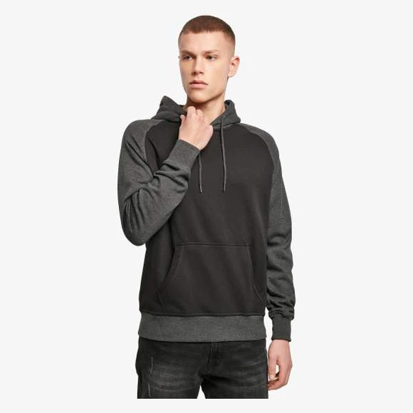 Build Your Brand BY077 - Raglan Hoody 1 Build Your Brand BY077 - Raglan Hoody