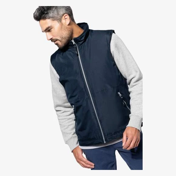 KARIBAN K659 - Messenger - Bodywarmer Doublé Homme 1 KARIBAN K659 - Messenger - Bodywarmer Doublé Homme