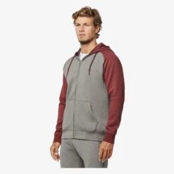 PROACT PA380 - Veste Molleton Zippée Capuche Bicolore Unisexe