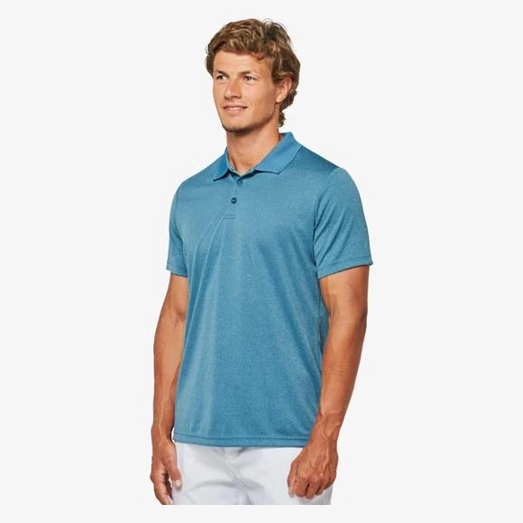 PROACT PA496 - Polo Chiné Manches Courtes Adulte 1 PROACT PA496 - Polo Chiné Manches Courtes Adulte
