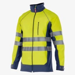 306001 - Blouson Softshell Bicolore Haute Visibilité