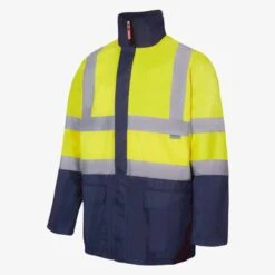 306003 - Parka 4 En 1 Bicolore Haute Visibilité