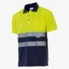 173 - Polo Bicolore Manches Courtes Haute Visibilité