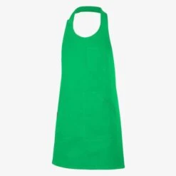 404212 - Tablier à Bavette Boutonné Court