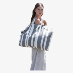 Kimood KI5214 - Sac Fourre-tout Recyclé - Motifs Rayés