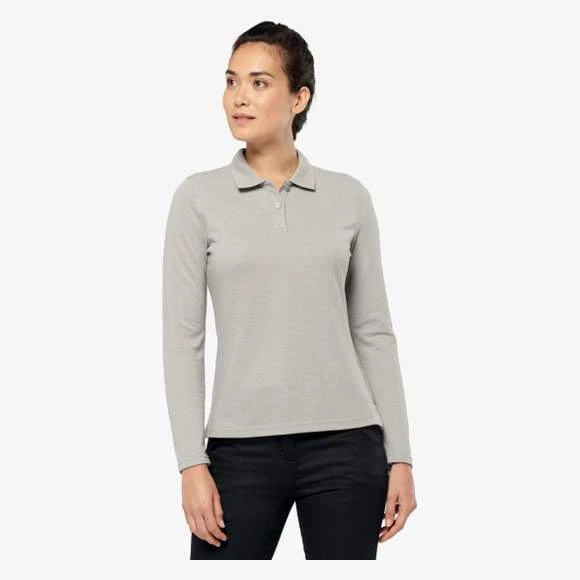 WK277 - Polo Manches Longues Femme 1 WK277 - Polo Manches Longues Femme