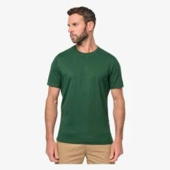 WK302 - T-shirt Col Rond écoresponsable Homme