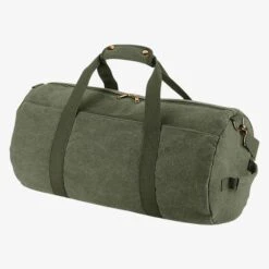 BG655 - Sac Polochon En Toile Vintage