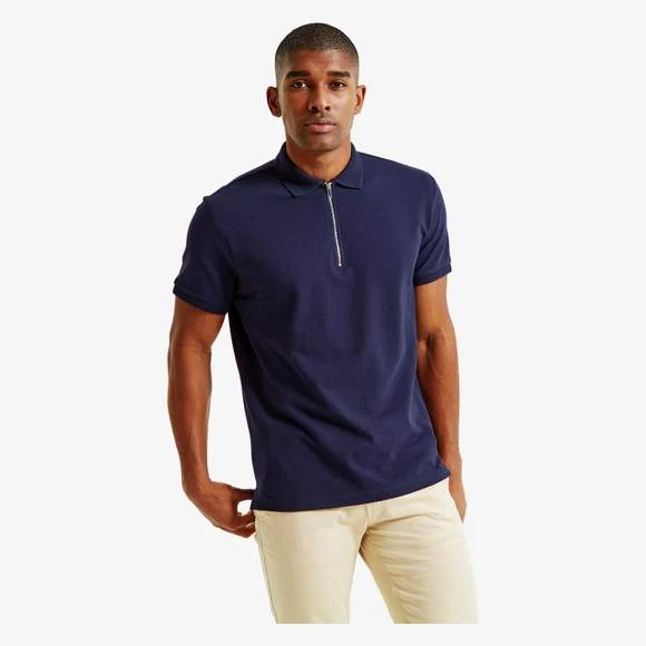 AQ013 - Polo Homme à Fermeture éclair 1 AQ013 - Polo Homme à Fermeture éclair
