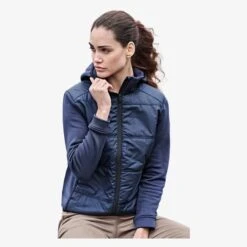9113 - Women's Hybrid-stretch Hooded Jacket