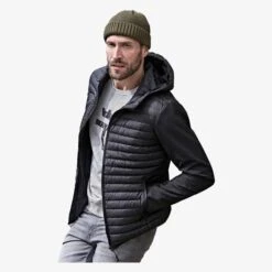 9628 - Hooded Crossover Jacket