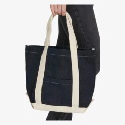 CA-3828-DS - Canvas Denim Shopper