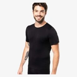 KARIBAN K3044 - T-shirt Seconde Peau écoresponsable Manches Courtes Homme