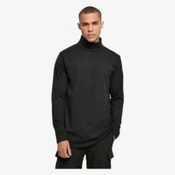 Build Your Brand BY178 - Turtle Neck Longsleeve