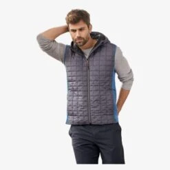 James & Nicholson JN768 - Men´s Knitted Hybrid Vest