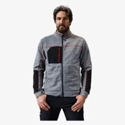 James & Nicholson JN1818 - Men´s Structure Fleece Jacket