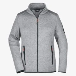 James & Nicholson JN761 - Ladies´ Knitted Fleece Jacket
