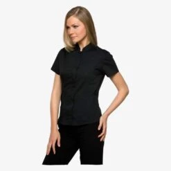 KK736 - Bargear Mandarin Shirt Lady