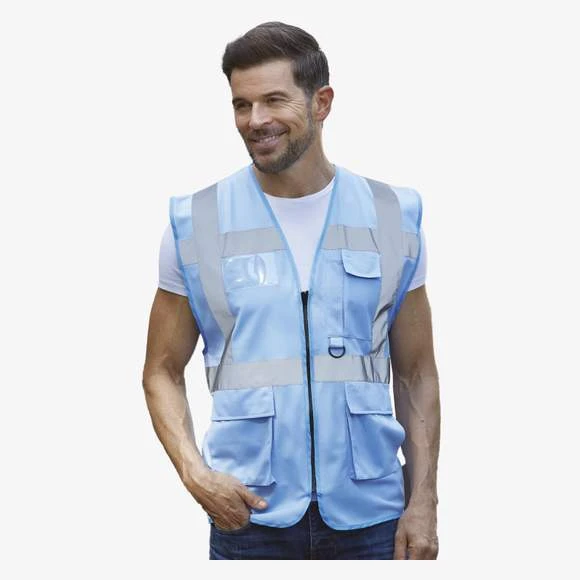 YOKO HVW801 - EXEC Band/Brace Waistcoat 1 YOKO HVW801 - EXEC Band/Brace Waistcoat