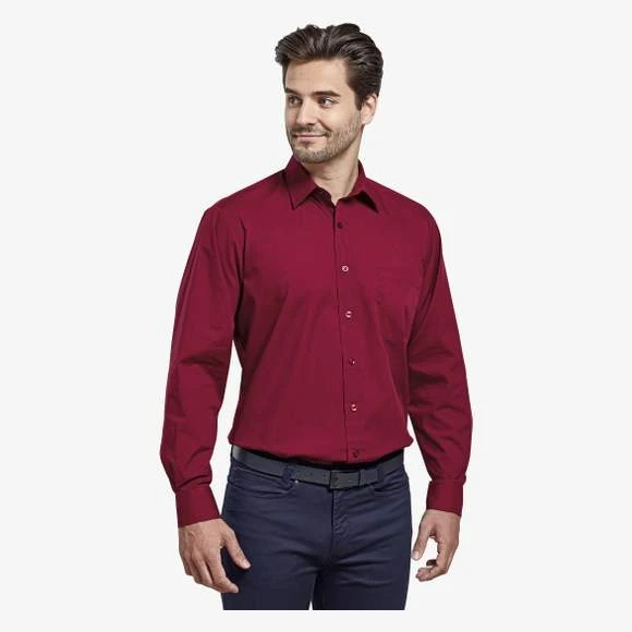 Premier® Pr200 - Chemise Popeline Manches Longues 1 Premier® Pr200 - Chemise Popeline Manches Longues