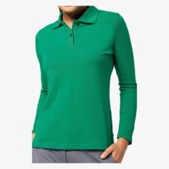 KARIBAN K244 - Polo Manches Longues Femme