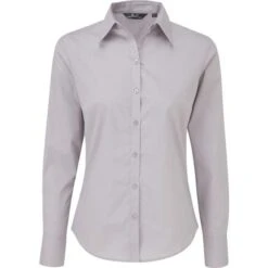 Premier® PR300 - Chemisier Popeline Manches Longues -Style au Travail aHR0cDovL21lZGlhMi5kZXNpZ25wYXJ0bmVyLmZyL2MvcC80NTMzLzQ1MzMtMTY2OC0xLmpwZw