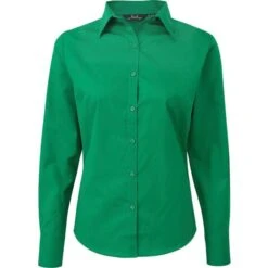 Premier® PR300 - Chemisier Popeline Manches Longues -Style au Travail aHR0cDovL21lZGlhMi5kZXNpZ25wYXJ0bmVyLmZyL2MvcC80NTMzLzQ1MzMtMTY4Mi0xLmpwZw