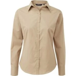 Premier® PR300 - Chemisier Popeline Manches Longues -Style au Travail aHR0cDovL21lZGlhMi5kZXNpZ25wYXJ0bmVyLmZyL2MvcC80NTMzLzQ1MzMtMTY4Ni0xLmpwZw