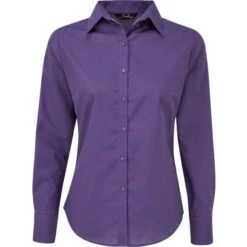 Premier® PR300 - Chemisier Popeline Manches Longues -Style au Travail aHR0cDovL21lZGlhMi5kZXNpZ25wYXJ0bmVyLmZyL2MvcC80NTMzLzQ1MzMtMTY5Mi0xLmpwZw