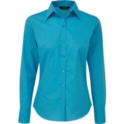 Premier® PR300 - Chemisier Popeline Manches Longues -Style au Travail aHR0cDovL21lZGlhMi5kZXNpZ25wYXJ0bmVyLmZyL2MvcC80NTMzLzQ1MzMtMTY5NC0xLmpwZw