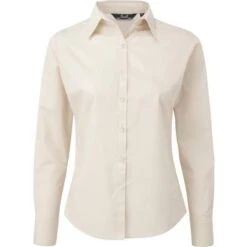 Premier® PR300 - Chemisier Popeline Manches Longues -Style au Travail aHR0cDovL21lZGlhMi5kZXNpZ25wYXJ0bmVyLmZyL2MvcC80NTMzLzQ1MzMtMTcxMi0xLmpwZw