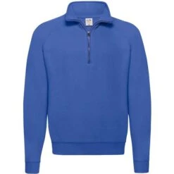 FRUIT OF THE LOOM 62-114-0 - Classic Zip Neck Sweat -Style au Travail aHR0cDovL21lZGlhMi5kZXNpZ25wYXJ0bmVyLmZyL2MvcC80NjcyLzQ2NzItNDA1LTEuanBn