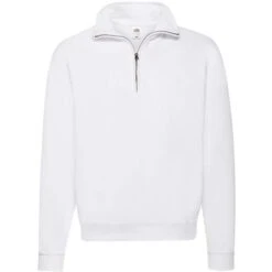 FRUIT OF THE LOOM 62-114-0 - Classic Zip Neck Sweat -Style au Travail aHR0cDovL21lZGlhMi5kZXNpZ25wYXJ0bmVyLmZyL2MvcC80NjcyLzQ2NzItNDA2LTEuanBn