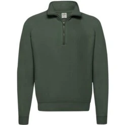 FRUIT OF THE LOOM 62-114-0 - Classic Zip Neck Sweat -Style au Travail aHR0cDovL21lZGlhMi5kZXNpZ25wYXJ0bmVyLmZyL2MvcC80NjcyLzQ2NzItNDEwLTEuanBn