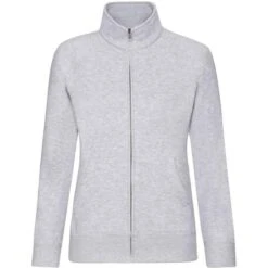 FRUIT OF THE LOOM 62-116-0 - Premium Sweat Jacket Lady-Fit -Style au Travail aHR0cDovL21lZGlhMi5kZXNpZ25wYXJ0bmVyLmZyL2MvcC80NjgyLzQ2ODItNDA3LTEuanBn