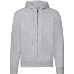 FRUIT OF THE LOOM 62-062-0 - Classic Hooded Sweat Jacket -Style au Travail aHR0cDovL21lZGlhMi5kZXNpZ25wYXJ0bmVyLmZyL2MvcC80Njk1LzQ2OTUtNDA3LTEuanBn