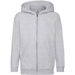 FRUIT OF THE LOOM 62-045-0 - Kids Classic Hooded Sweat Jacket -Style au Travail aHR0cDovL21lZGlhMi5kZXNpZ25wYXJ0bmVyLmZyL2MvcC80Njk3LzQ2OTctNDA3LTEuanBn