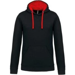 KARIBAN K446 - Sweat à Capuche Bicolore -Style au Travail aHR0cDovL21lZGlhMi5kZXNpZ25wYXJ0bmVyLmZyL2MvcC80ODgwLzQ4ODAtMTM2NC0xLmpwZw